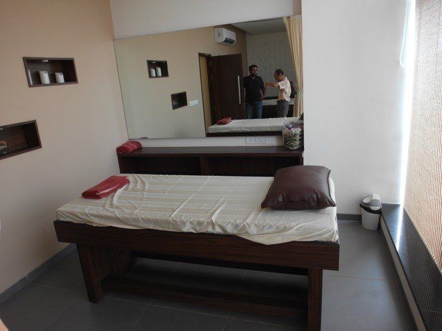 Spa treatment room